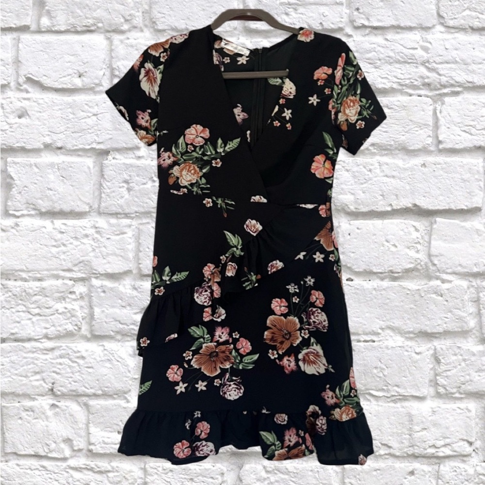Black Floral Dress